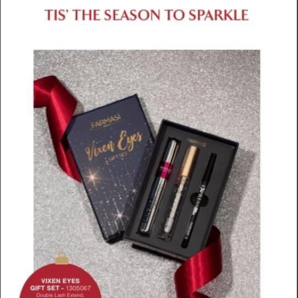 Mascara Eyelner Lash Serum Makeup Vixen Gift Set